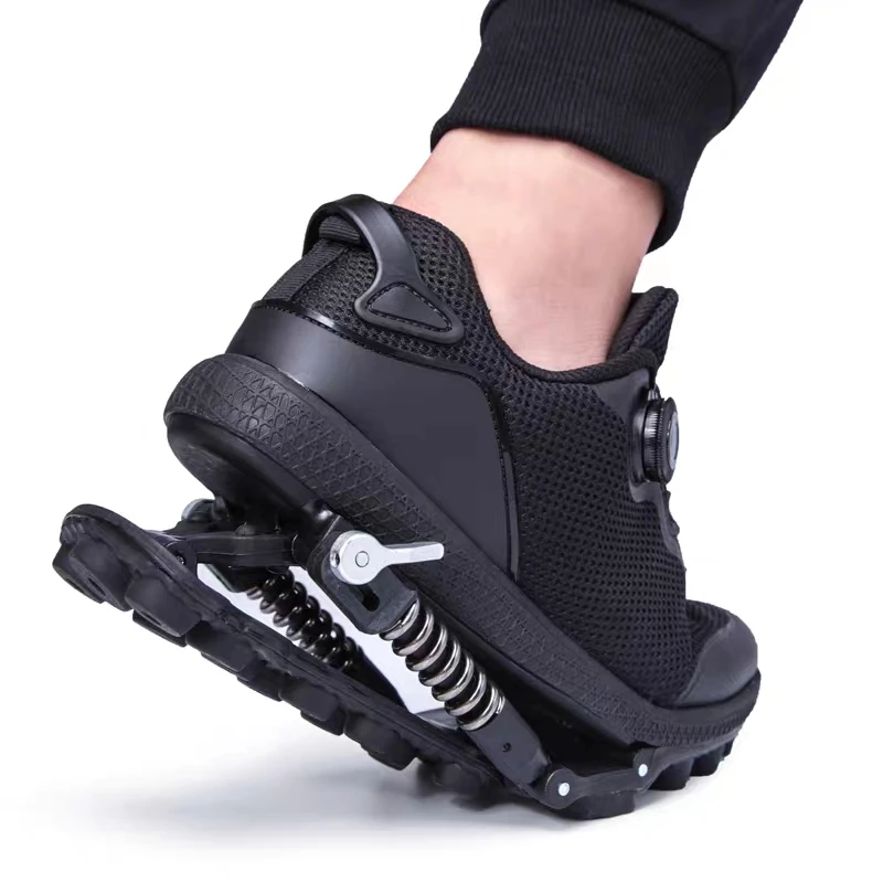 Mechanical Shoes With Steel Sp - Running Shoes 评论和价格