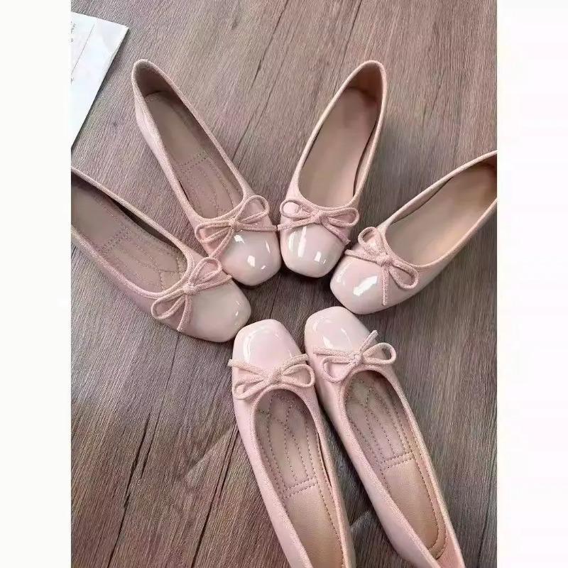 Women Ballet Flats Square Toe  - Women'S Shoes 评论和价格