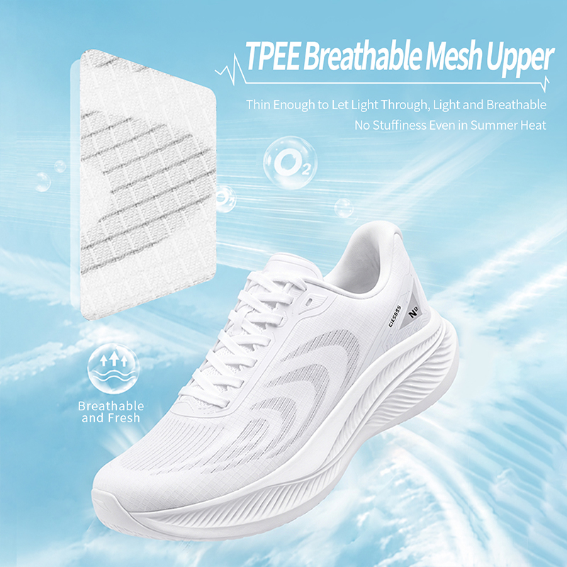 CIERSES Running Shoes Breathab - Reflective Night Running Shoes 评论和价格