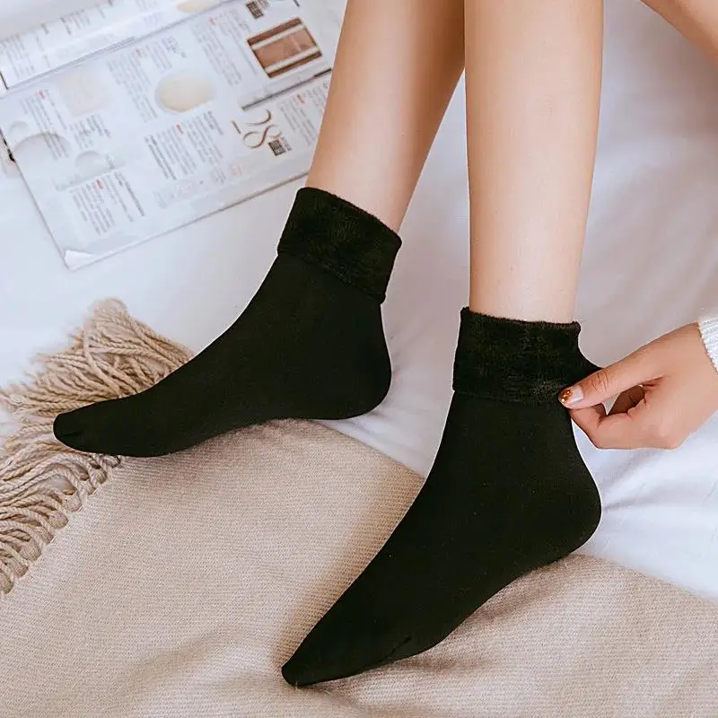 Women's Thermal Snow Socks Aut - Boots 评论和价格