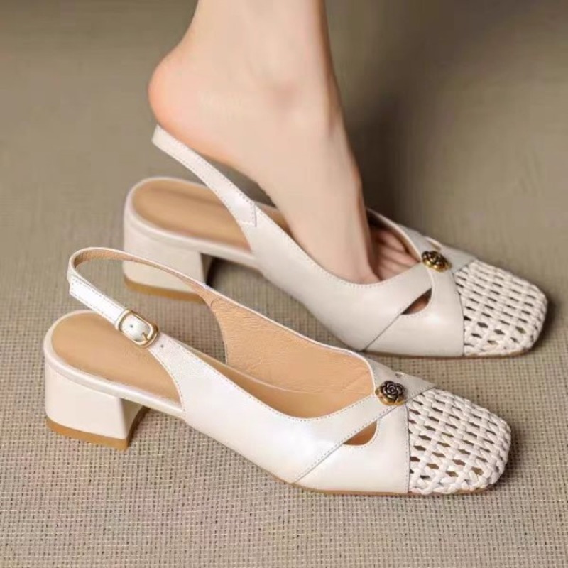 Women's French-style closed-to - Sandals 评论和价格