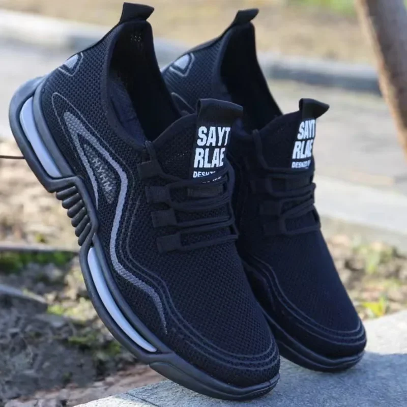 Men Shoes Slip on Fashion Snea - Waterproof Goretex Running Shoes 评论和价格
