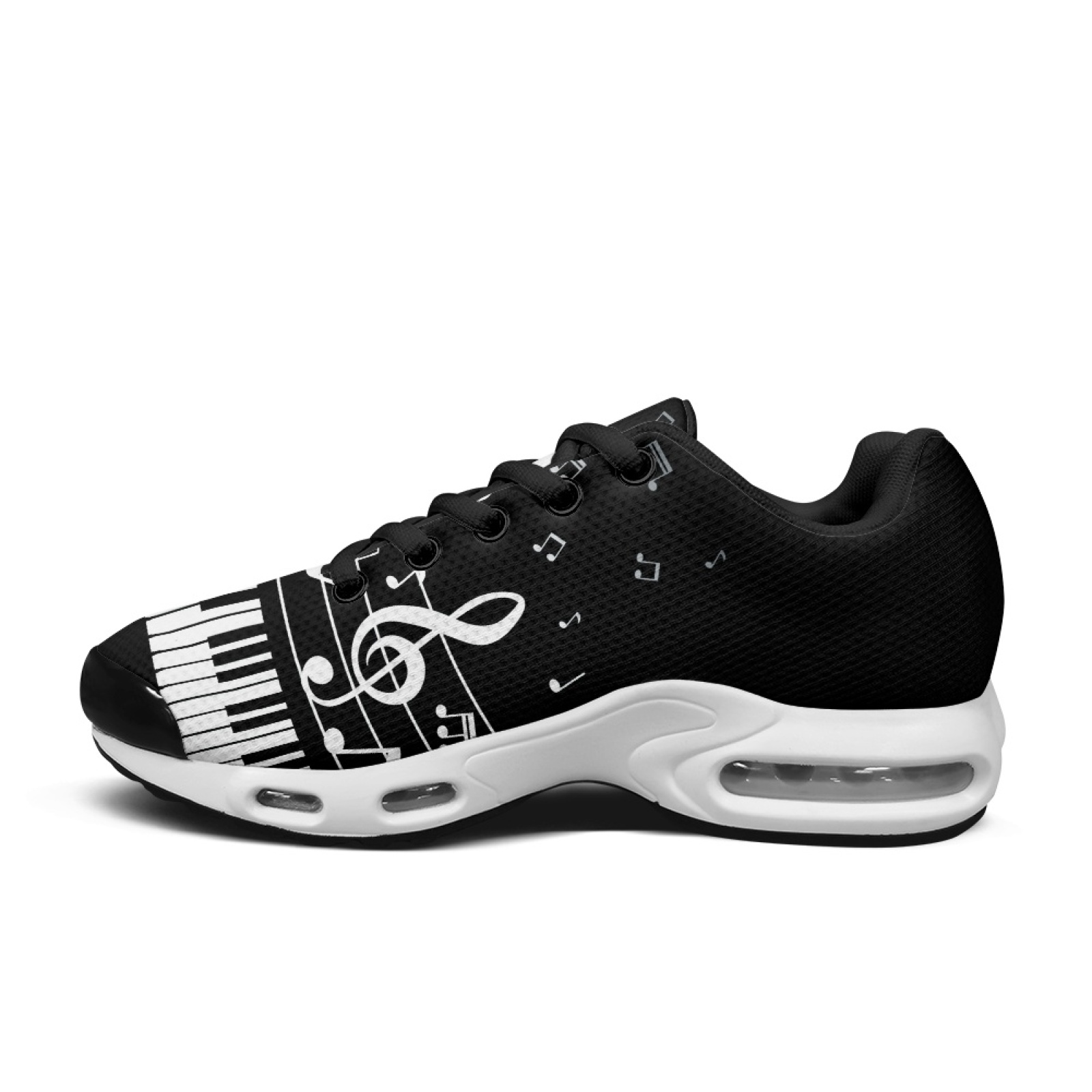 PENSTROLL Piano Music Notes Mo - Air Cushion Jogger Shoes Men 评论和价格