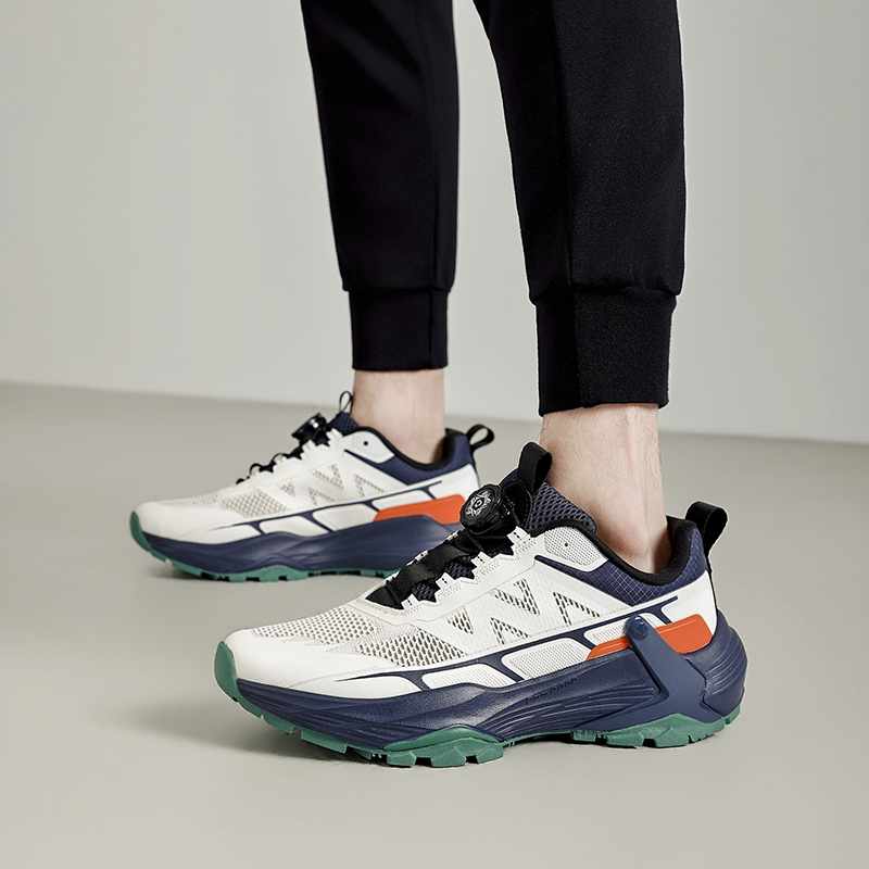 Men's Rotary Buckle Trail Runn - Anti Slip Trail Running Sneakers 评论和价格
