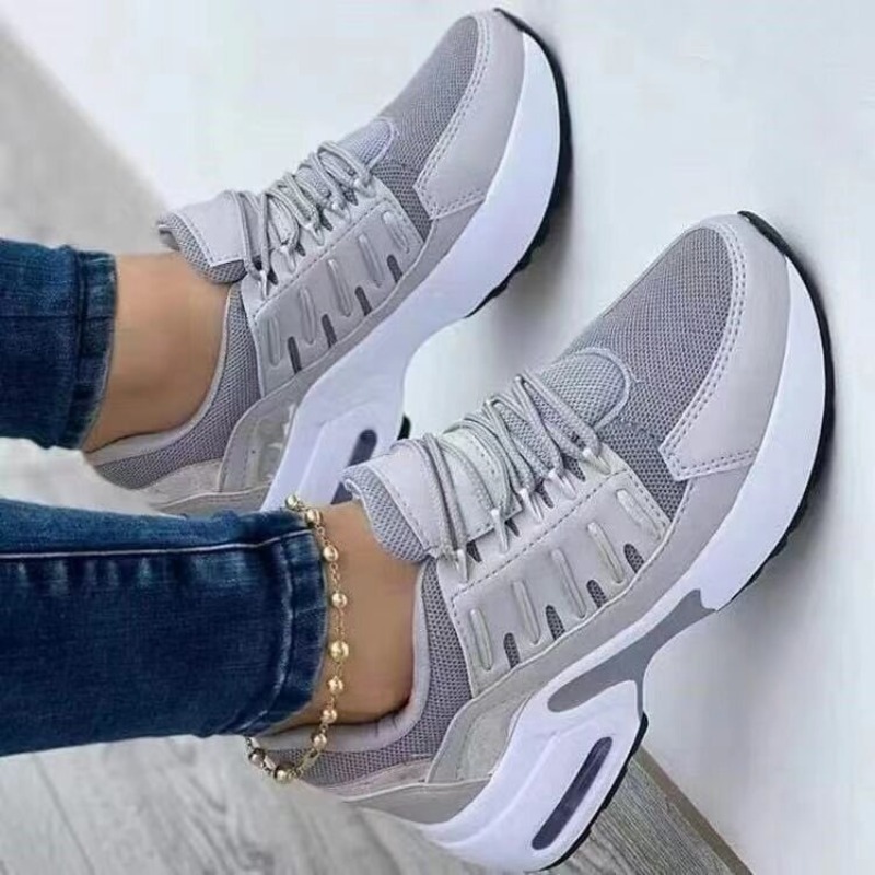 Womens Fashion Sneaker Platfor - Breathable Mesh Athletic Shoes 评论和价格