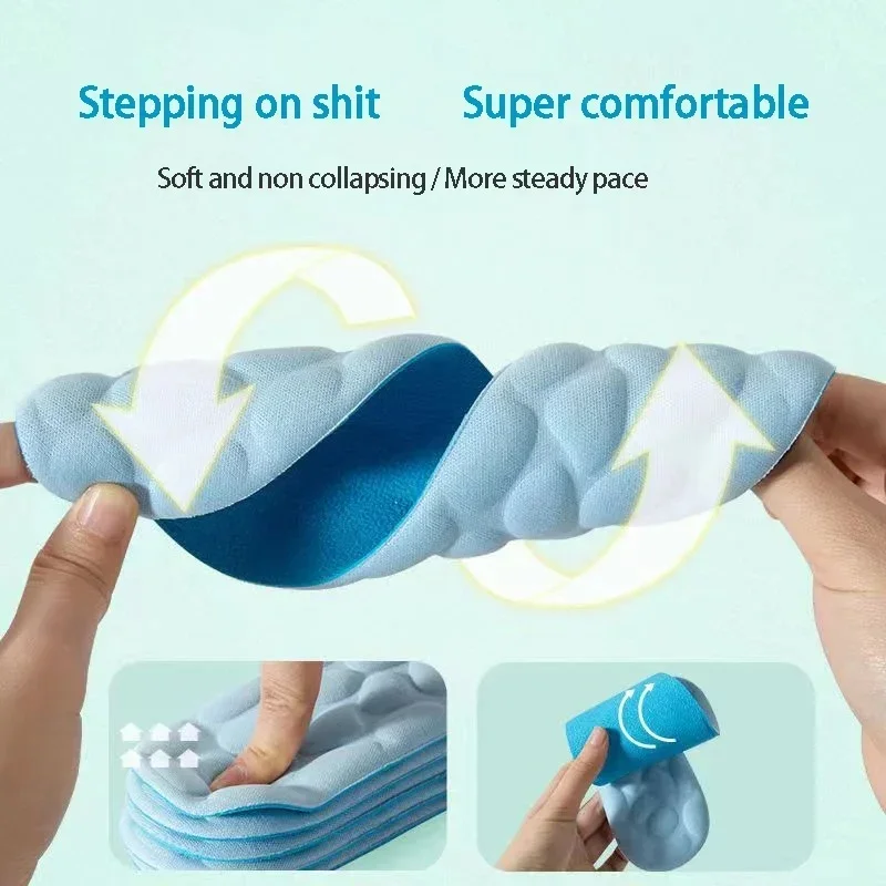 2/4pcs Soft Massage Memory Foa - Breathable Mesh Athletic Shoes 评论和价格